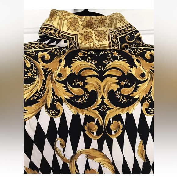 Begedor Italy 100% Silk Jacket Vintage M - Picture 5 of 12